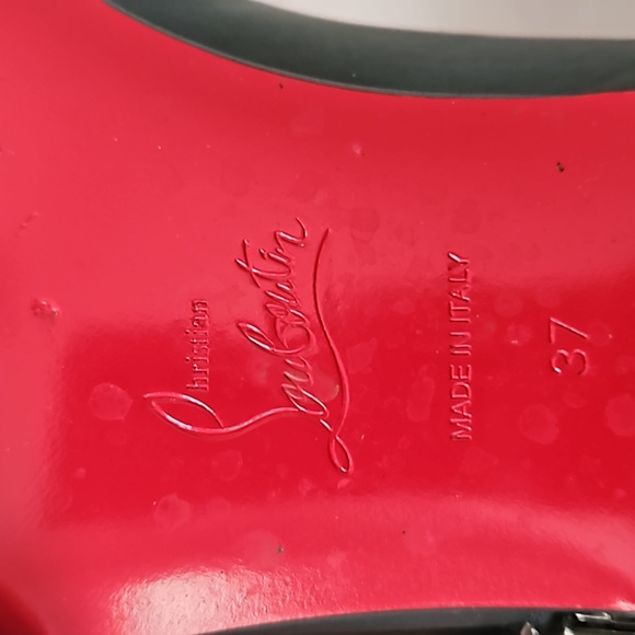 Authentic Christian Louboutin Roadirik leather booties - Picture 9 of 11